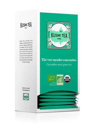 Thé vert Kusmi Tea Menthe Concombre