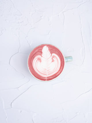 Pink Latte Barista The Latte Factory