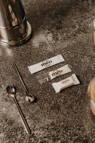 Méo individual sugar cubes