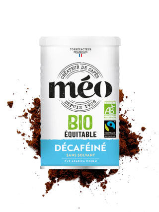 Méo Decaffeinated Organic and Fair Trade Ground