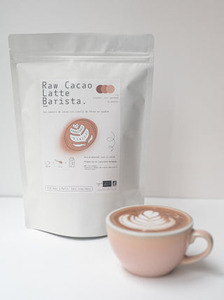 Raw Cacao Latte Barista The Latte Factory