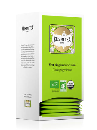 Thé vert Kusmi Tea Gingembre Citron